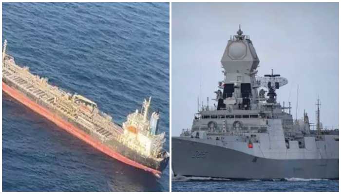 Cargo ship with 15 Indians hijacked near Somalia coast, Navy sends missile destroyer INS Chennai to help