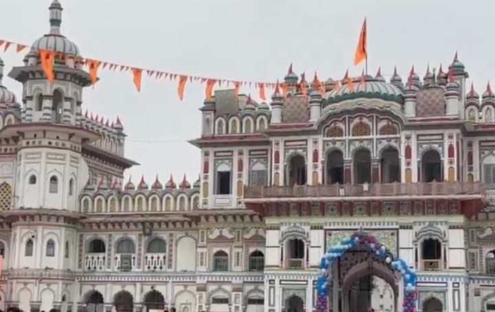 Janaki Temple in Janakpur Dham, Nepal is getting ready for Ram Mandir Pran Pratishtha, to celebrate by lighting 1 Lakh 25,000 Diyas