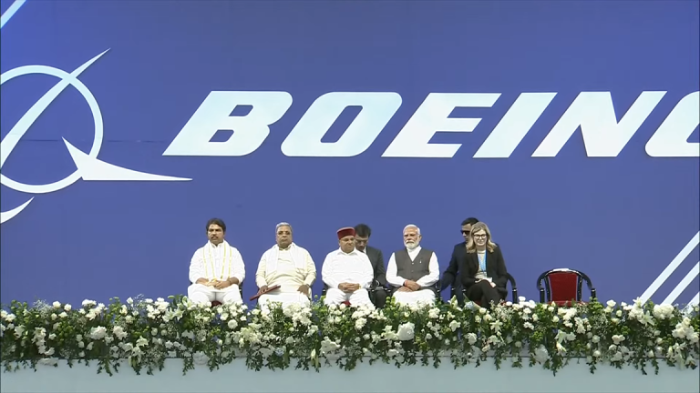 PM Modi inaugurates Boeing India Engineering and Technology Centre in Bengaluru, the largest such Boeing campus outside the US