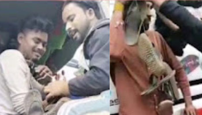 Madhya Pradesh: Salman Khan, Altaf Khan and 2 others insult tribal driver by garlanding him with shoes, Dalit Times blames nationalists