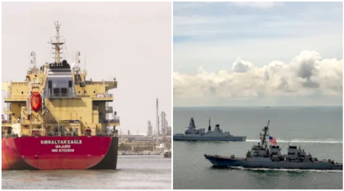 US ship Gibraltar Eagle attacked by Houthis missile