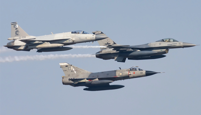 PAF hit militant targets in Iran