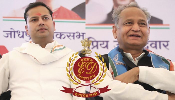 Enforcement Directorate raids premises of former Rajasthan CM Ashok Gehlot’s son Vaibhav in forex rules violation case
