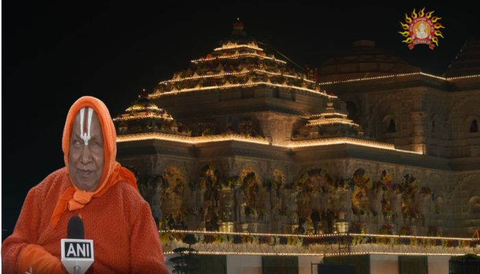 ‘Vinaash Kaale Vipreet Buddhi’: Jagadguru Swami Rambhadracharya slams opposition parties for declining to attend Ram Mandir Pran Pratishtha