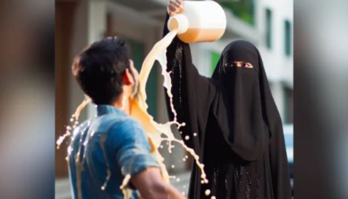 “Why don’t you have relationship with me”: Mehzabin Mohsin throws acid on her 51-year-old ex-boyfriend Rakesh in Ahmedabad, also accused of forcing him to convert to Islam