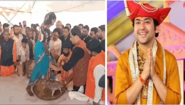 Chhattisgarh: Thousands revert to Sanatana Dharma at Hanumat Katha of Bageshwar Dham’s Pandit Dhirendra Shashtri