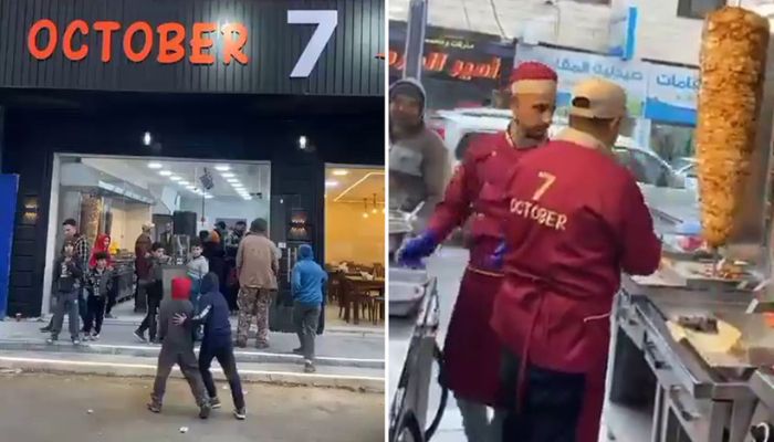 Newly-opened restaurant in Amman named ‘October 7’, after the date when Hamas terrorists unleashed a brutal attack on Israel in 2023