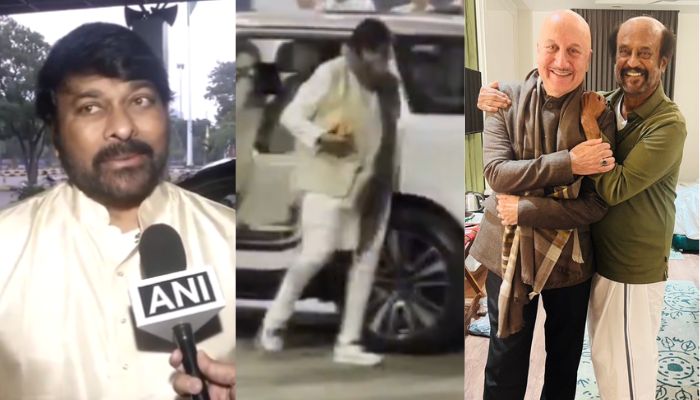 “I feel Lord Hanuman has personally invited me”: Megastar Chiranjeevi, Amitabh Bachchan, Rajnikanth among others arrive in Ayodhya for Pran Pratishtha