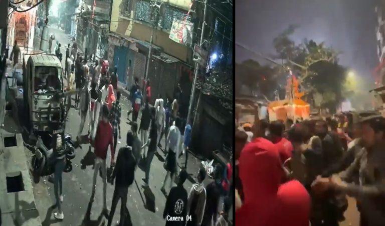 Rally celebrating Pran Pratishtha passing through minority dominated area attacked in Howrah leading to clashes, several persons including cops injured in stone pelting