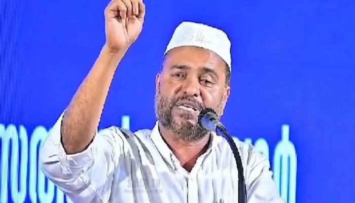 Samastha Kerala Sunni Students Federation leader Sathar Panthallur threatens to chop the hands of those who insult the party, FIR filed