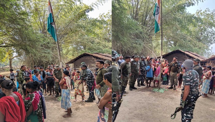 Tricolor unfurled on Republic Day for the first time in Naxal-affected areas of Chhattisgarh and Maharashtra