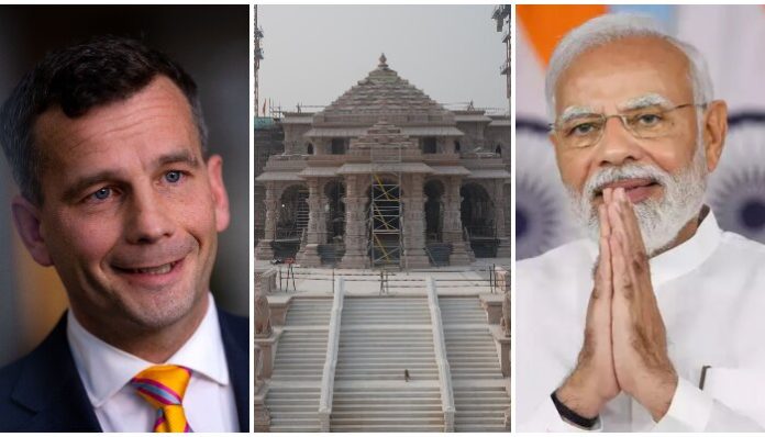 Jai Shree Ram, temple only possible under PM Modi's leadership: New Zealand Minister David Seymour