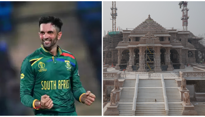 May there be peace, harmony and spiritual enlightenment for all: South African cricket player Keshav Maharaj wishes the Indian community before Ram Mandir inauguration
