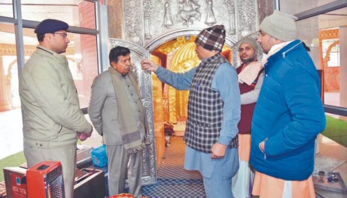 Haryana: Rs 5 lakh cash, gold and silver items worth Rs 6.50 lakh stolen from Panchkula’s Chandi Mata temple, incident recorded on CCTV camera