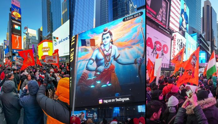 Indian Hindu diaspora in US, Australia and other countries celebrate Ram Mandir Pran Prathistha