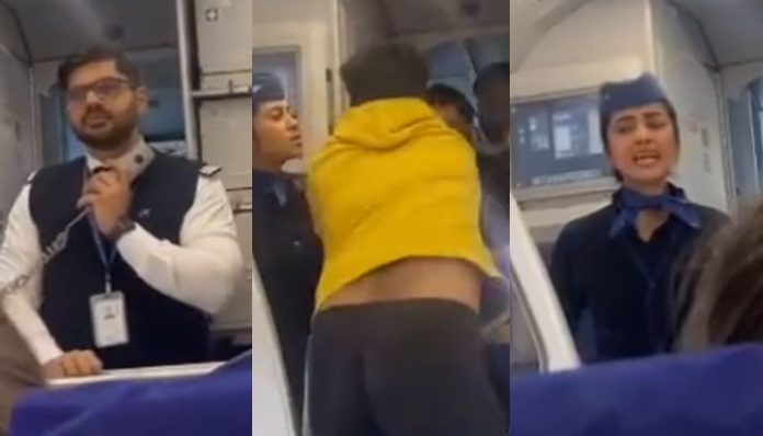 A passenger who was agitated by the delay in IndiGo flight slapped the pilot.