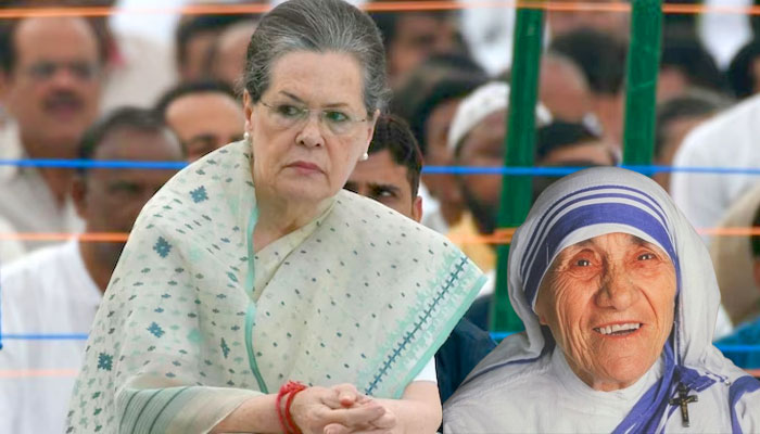 As Sonia Gandhi declines the invitation for Ram Mandir Pran Pratishtha, her old message celebrating the canonisation of Mother Teresa goes viral