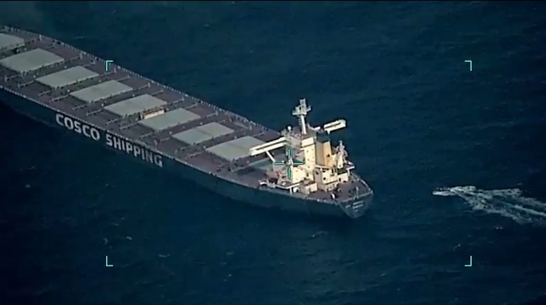 Indian Navy rescues all 21 crew members including 15 Indians of hijacked vessel near Somalia, pirates abandon hijacking attempt after warning issued