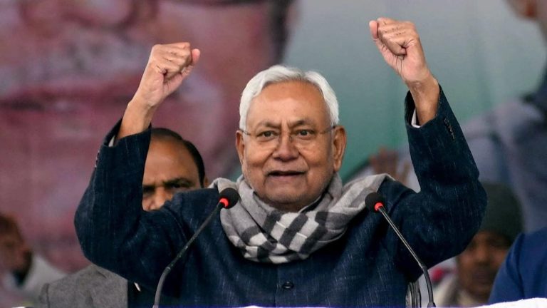 Now there is no question of going anywhere else, we will stay together: Nitish Kumar after taking oath as Bihar CM from NDA