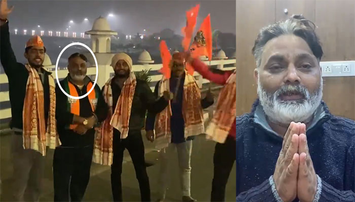 Uttar Pradesh: Muslim man Fakhruddin Qureshi gets death threats for distributing saffron flags on Pran Pratishtha, seeks justice