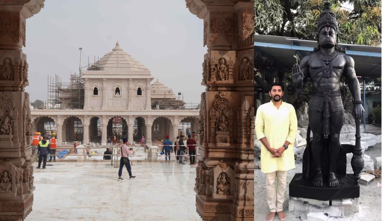 Ram Lalla idol installed on marble mandapa of Ram Mandir Garbhagriha with 4-hour long rituals, sculptor Arun Yogiraj present