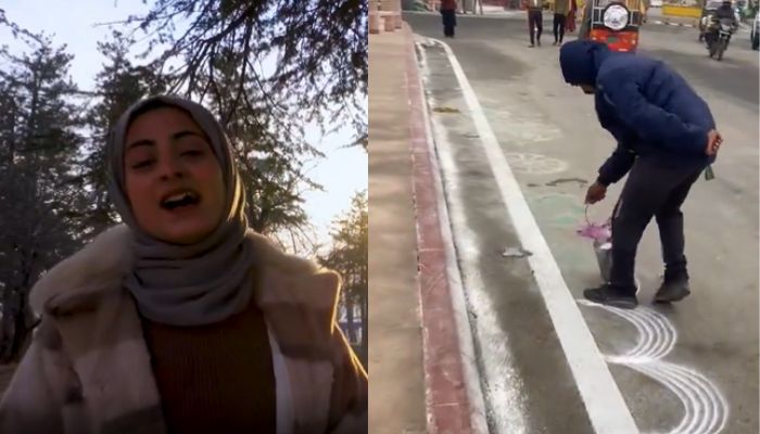 Pran Pratishtha: Kashmiri girl sings Ram Bhajan in Pahadi language, artist from Sangli makes rangoli designs traveling across 25 cities to Ayodhya