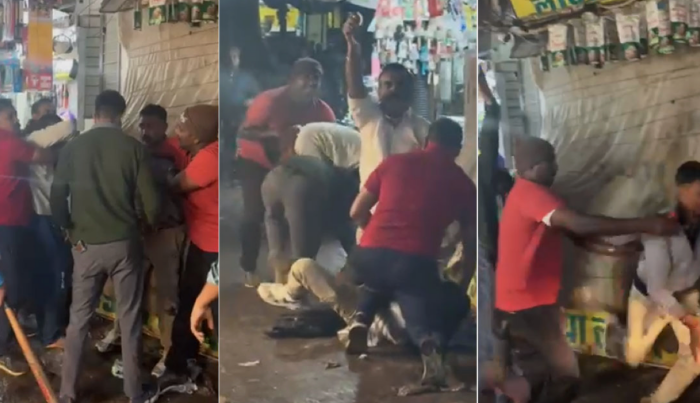 Rajasthan: Joint team of Kerala and Ajmer police attacked by criminals Danish and Shahjad in Dargah area, IPS injured