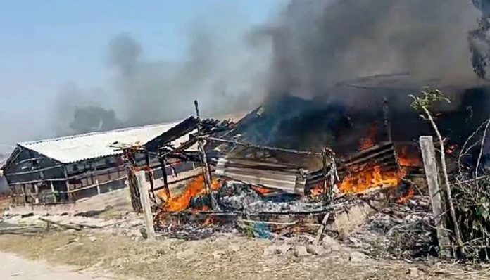 Arson in Sandeshkhali