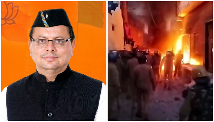 Uttarakhand govt to build a police station on the land Islamists had encroached, CM Dhami announces in Haridwar that no rioter will be spared