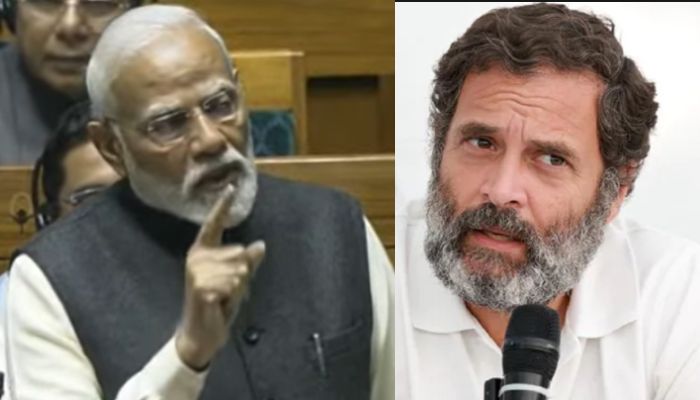 “Ek hi product baar baar launch karne ke chakkar mein…”: PM Modi takes a jibe at Congress for denying opportunity to young MPs to keep limelight on Rahul Gandhi