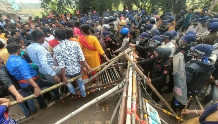 Sandeshkhali Women Protest