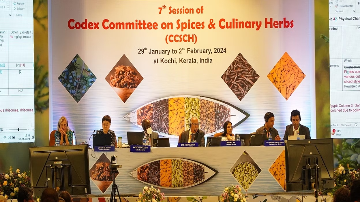 Quality standards for 5 spices finalised at 7th session of CCSCH held