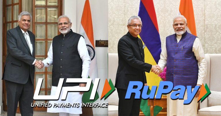 UPI to be launched in Sri Lanka and Mauritius by PM Modi, president Wickremesinghe and PM Jugnauth, RuPay card too be inaugurated in Mauritius