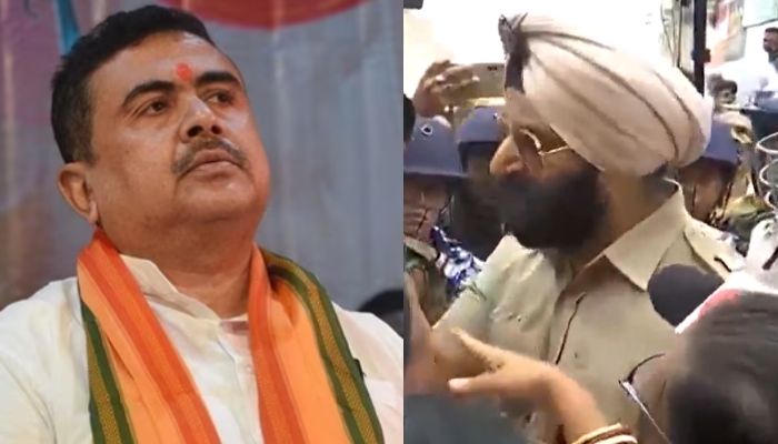 Bengal police share video to claim officer was abused with ‘Khalistani’ slur, hide replies questioning its veracity as Suvendu Adhikari threatens legal action
