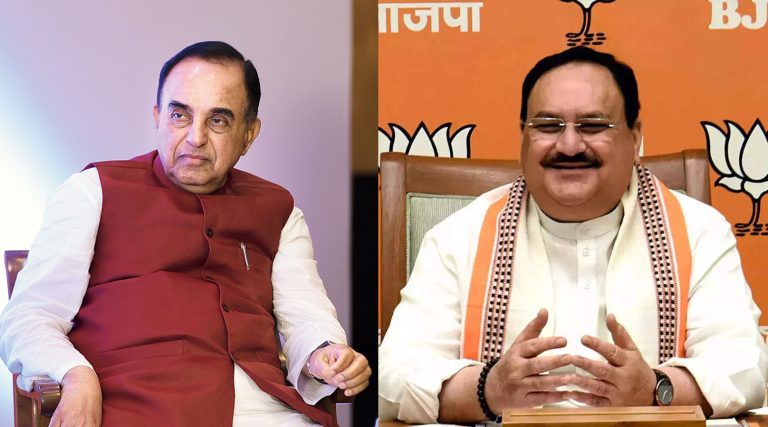 Subramanian Swamy threatens legal action against BJP for not holding party elections, claims extension of president Nadda’s term violates his fundamental rights