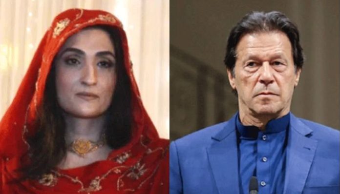 Ex-Pakistan PM Imran Khan and his wife Bushra Bibi