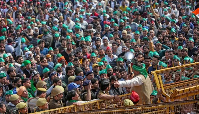 ‘Withdraw from WTO and trade agreements, a monthly pension of Rs 10,000 to farmers’: Demands made by Political ‘farmers’ while marching to Delhi