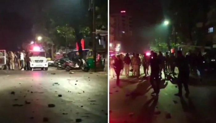 Vadodara: Muslim mob pelt stones on Hindus for seeking action against a Muslim Instagram user over comments hurting religious feelings of a Hindu businessman