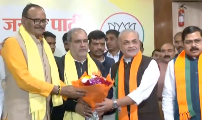 Vibhakar Shastri, the grandson of former PM Lal Bahadur Shastri joins BJP after resigning from Congress