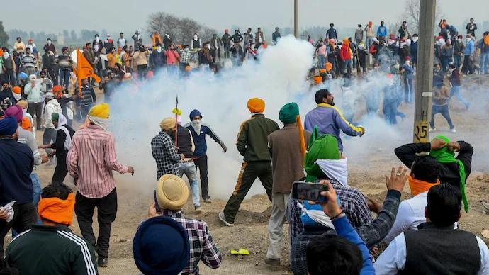 farmer protests vegetable prices Delhi
