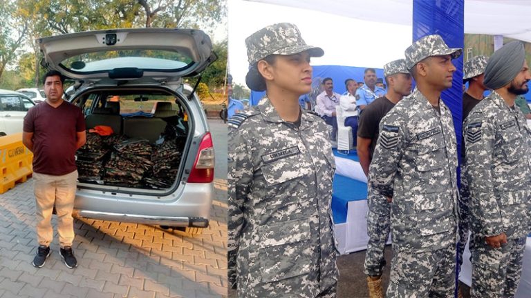 Maharashtra Police and Military Intelligence bust racket involved in illegal manufacture and sale of the new digital pattern combat uniform