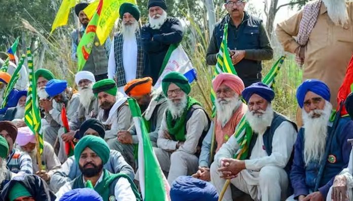 Haryana police intiated action against rowdies who broke barricades during farmer protests