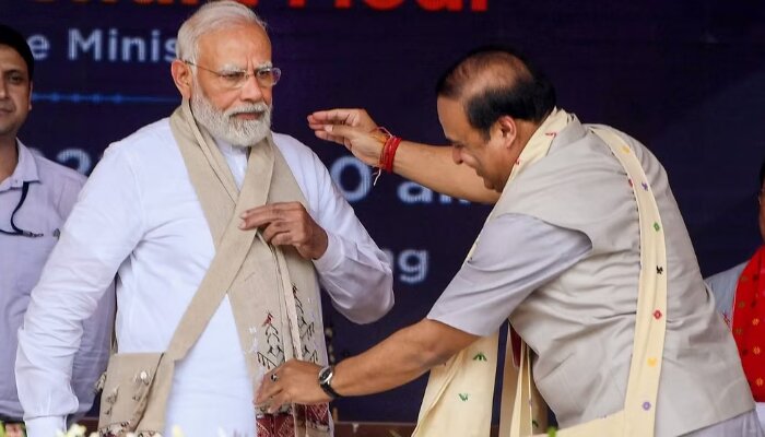 Those in power after independence were ashamed of their own culture for political gains: PM Modi in Assam