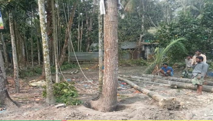 Bangladesh: Luftar and Mahmud forcibly occupy ancestral land of Hindu family, build boundary wall flouting court and local arbitration