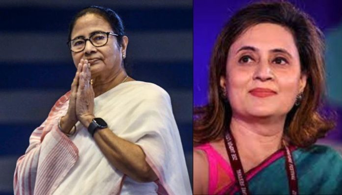 TMC rewards ‘journalist’ Sagarika Ghose for favourable reporting, gives her Rajya Sabha ticket
