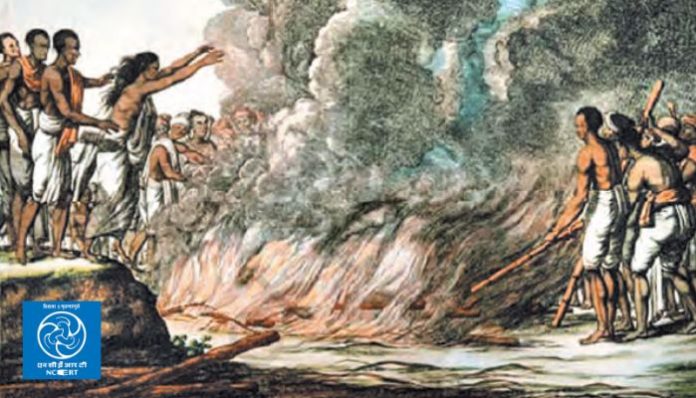 Women were praised for burning themselves on the pyre of their husbands: RTI reply shows NCERT has no evidence for its dubious claims about Sati