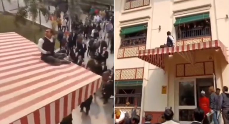 Bihar: Lawyer attempts to jump off from Patna High Court building after court refuses to dismiss cruelty case filed by his wife against him