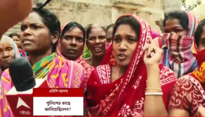 Extortion, land encroachment, illegal sale of property of tribals: Angry villagers attack the house of TMC leader in Bermajur, Sandeshkhali