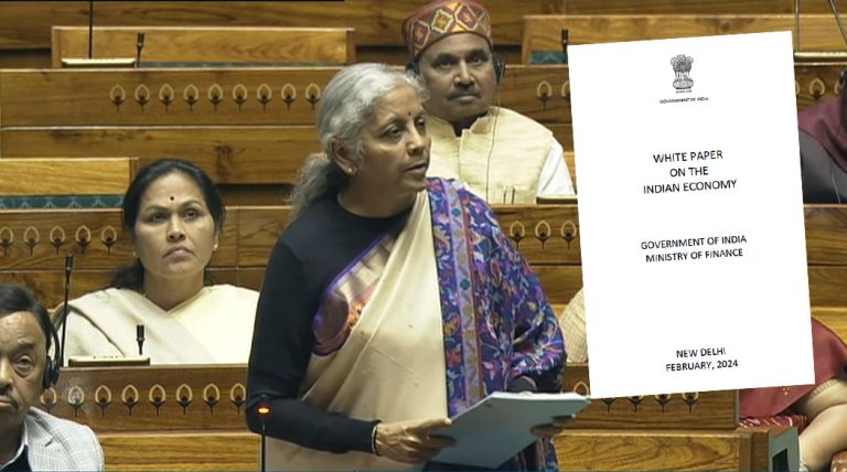 “It was a crisis situation”: Union govt tables White Paper on Indian Economy in Lok Sabha narrating how UPA govt ruined the economy