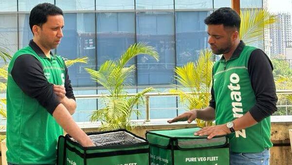 Zomato pure veg fleet